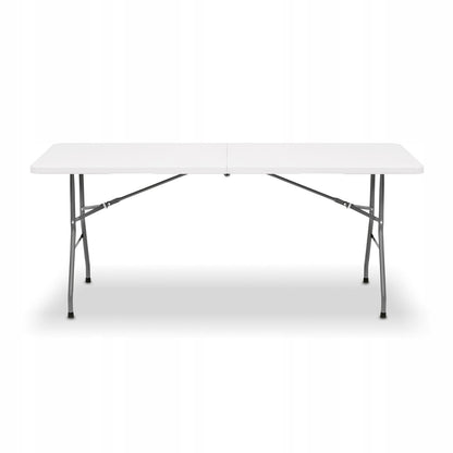 Stół cateringowy składany 180x70 cm - STÓŁ TURYSTYCZNY OGRODOWY ROZKŁADANY WALIZKA BANKIETOWY NA IMPREZY CAMPING I GRILL