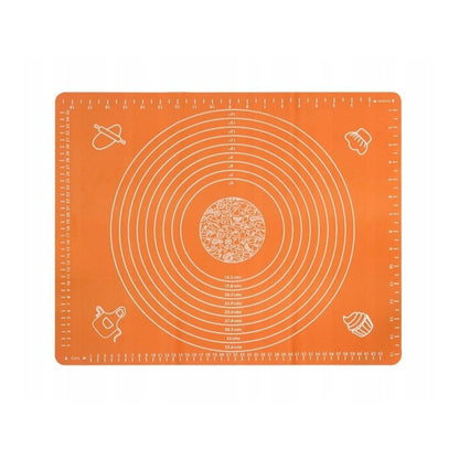 Duża mata silikonowa 50×40 cm do pieczenia i wyrabiania ciasta - kolor losowy