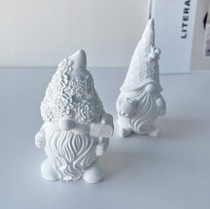 Forma na świece w kształcie Gnoma skrzat 3D