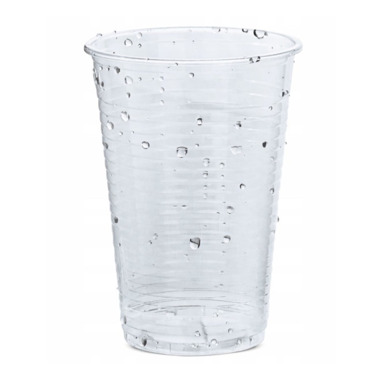 Kubki plastikowe transparentne 200 ml zestaw 100 szt - KUBECZKI DO NAPOJÓW I PRZEKĄSEK WYTRZYMAŁE I PRAKTYCZNE
