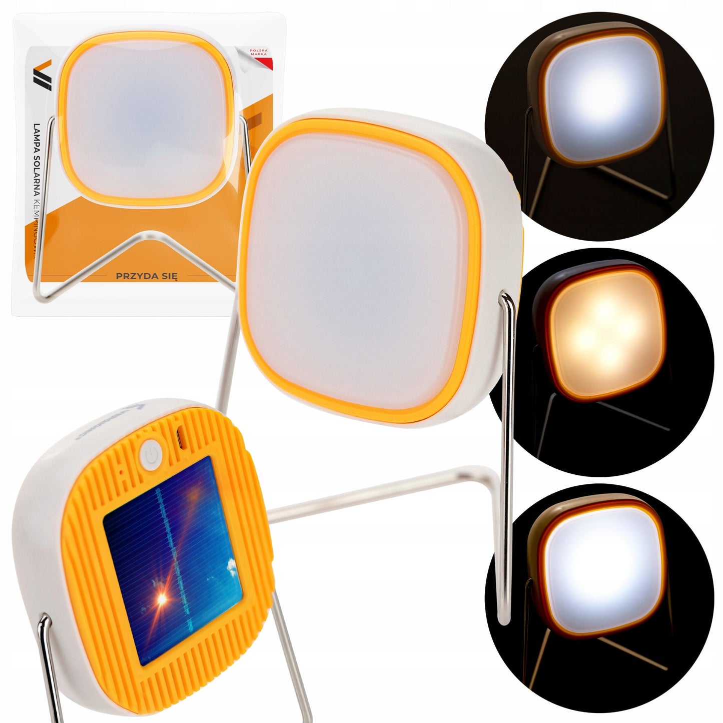Lampka Solarna Podręczna LED