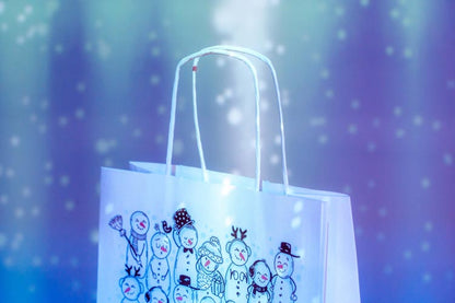 Christmas paper bag series - "Christmas"