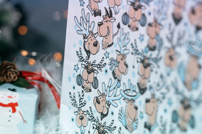 Świąteczna torba papierowa seria - "Christmas"