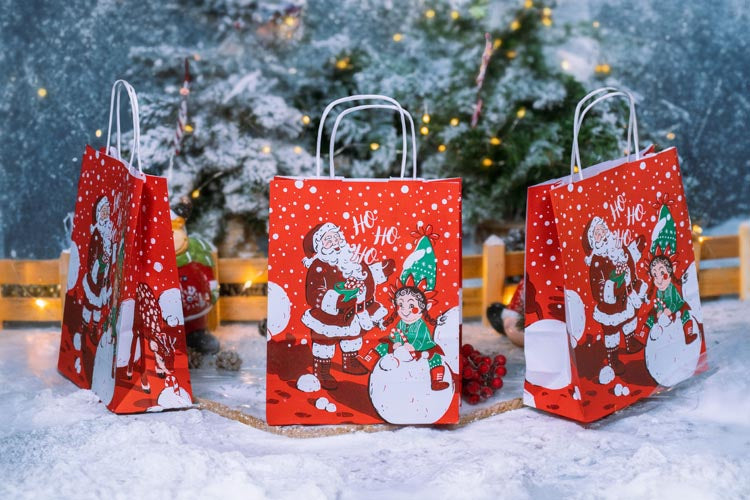 Świąteczna torba papierowa - seria "Christmas"