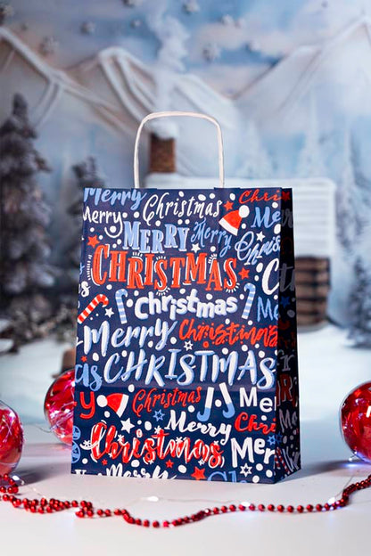 Świąteczna torba papierowa - seria "Christmas"