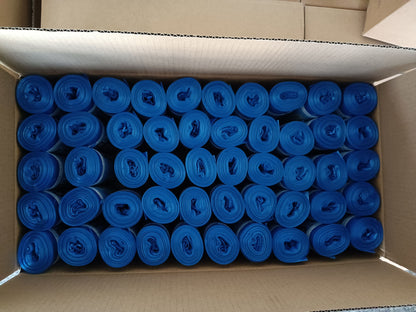 Worki na śmieci 120L niebieskie ALLBAG