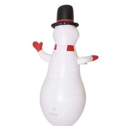 Dmuchany świecący bałwanek LED - OZDOBA OGRODOWA XXL 180cm