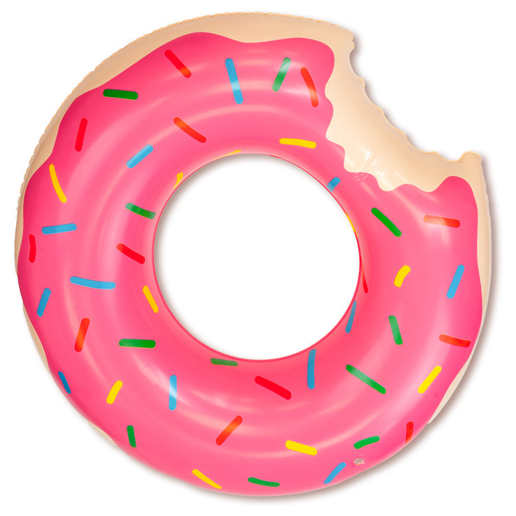 DONUT różowy koło do pływania