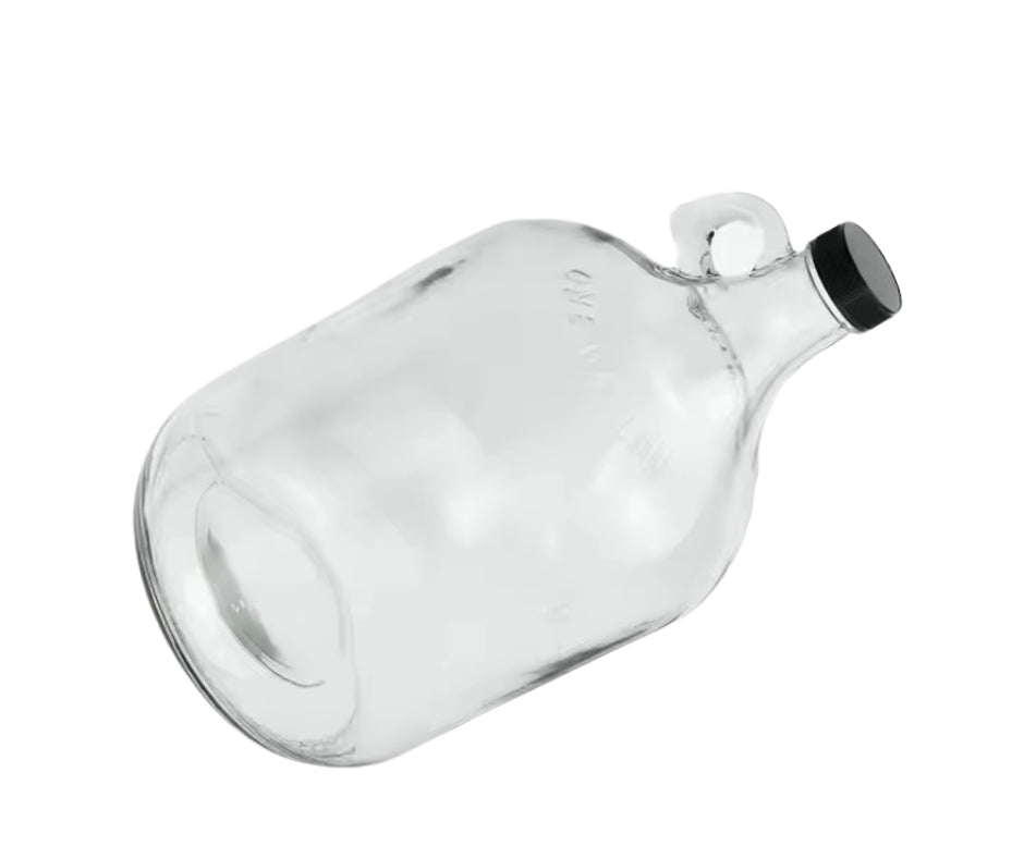 3.57l glass demijohn wine bottle