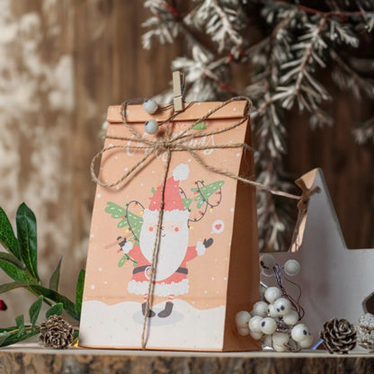 Kalendarz adwentowy DIY papierowy ekologiczny