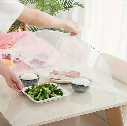 Moskitiera na jedzenie, składana siatka ochronna przed owadami do ogrodu, na piknik i grill – b2b allbag
