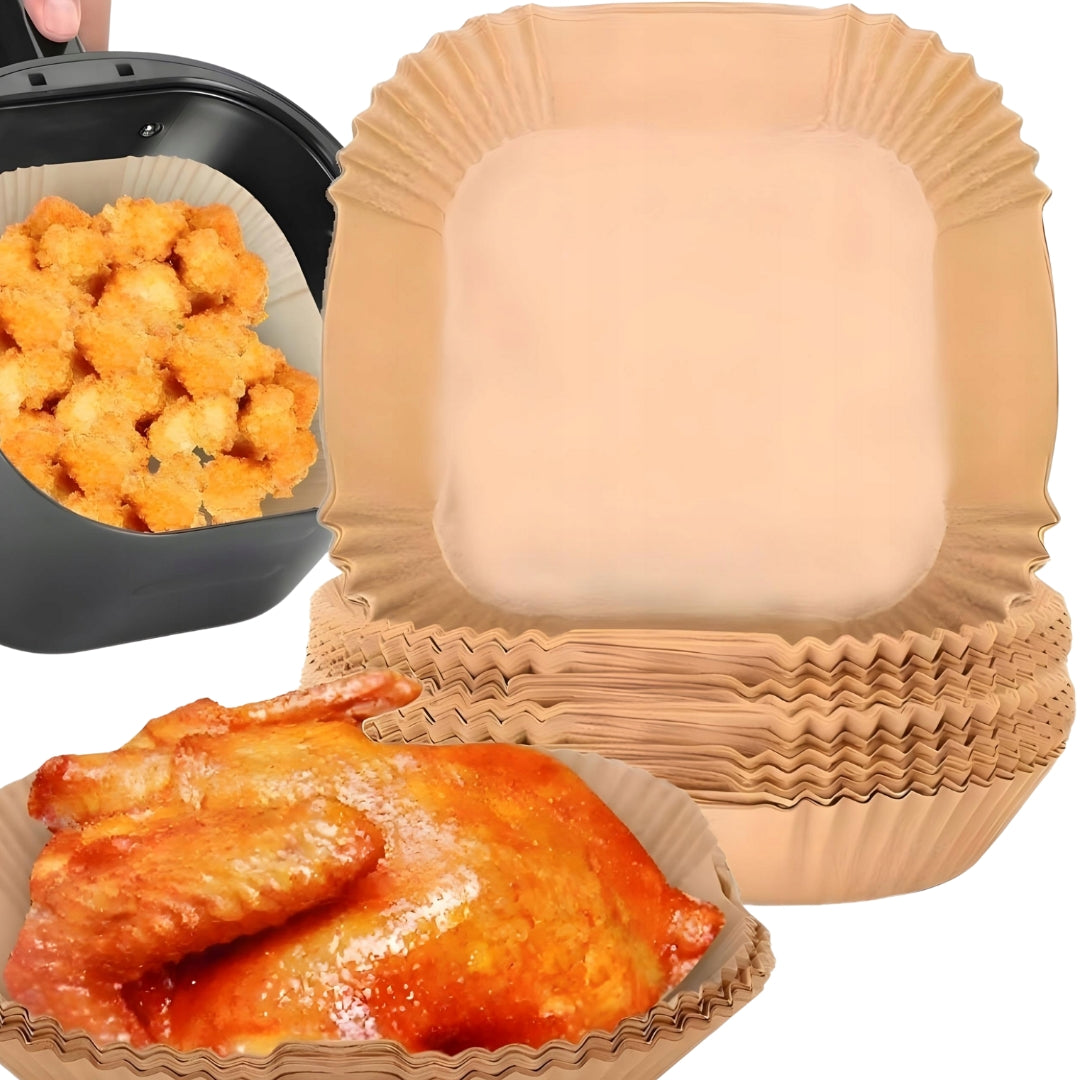 Wkłady papierowe do air frayera papier do pieczenia