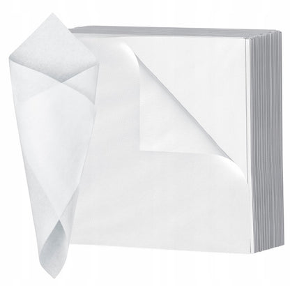 Serwetki gastronomiczne białe 15x15 cm, 500 sztuk, ekologiczne rozwiązanie do lokali i cateringu