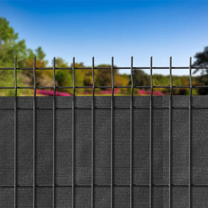 Siatka cieniująca osłonowa maskująca na ogrodzenie ANTRACYT 1.5m x 50m
