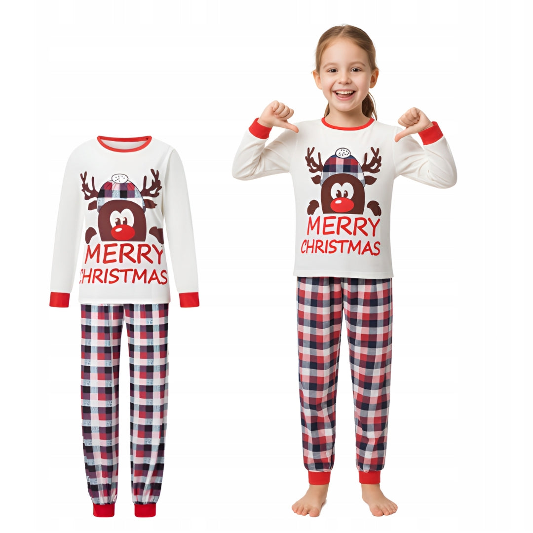 Pidżama dla dzieci - ŚWIĄTECZNA - unisex - 120cm